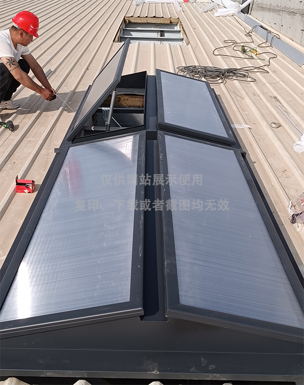 兰州王老吉生产车间张掖排烟天窗