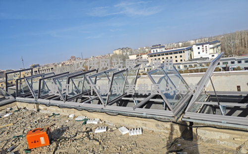 敦煌博物馆张掖排烟天窗