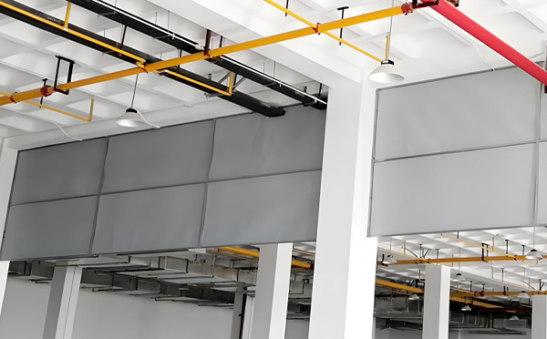 商场防烟分区常闭节点:张掖挡烟垂壁高度与控制器接线图解 商场防烟分区常闭节点:张掖挡烟垂壁高度与控制器接线图解