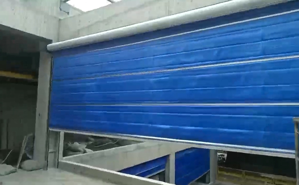 大型物流园区完成张掖防火门整体安装工程